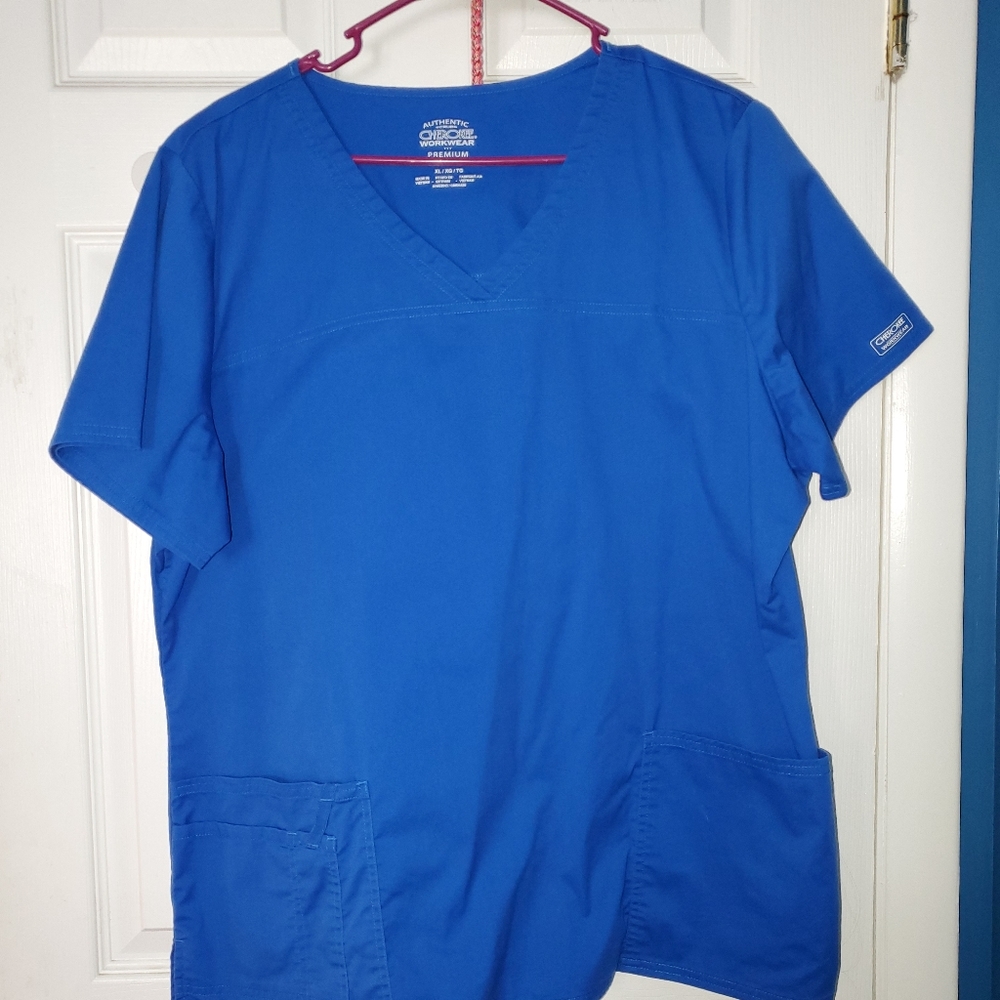 Cherokee royal blue top only